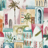 Marrakech Wallpaper - Multi - by Clarke & Clarke. Click for more details and a description.