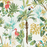 Palm Wallpaper - Jungle - by Clarke & Clarke. Click for more details and a description.