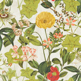 Passiflora Wallpaper - Linen - by Clarke & Clarke. Click for more details and a description.