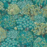 Tatton Wallpaper - Forest - by Clarke & Clarke. Click for more details and a description.