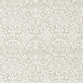 Pure Acorn Wide Width Fabric - Stone - by Morris