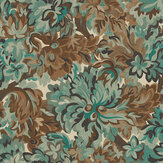 Idilia Wallpaper - Amazonite - by Masureel