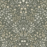Garden Terrace Wallpaper - Sage - by Magnolia Home