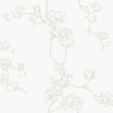 Magnolia Branches Wallpaper - Ivory - by Magnolia Home