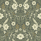 Colette Wallpaper - Green - by Magnolia Home