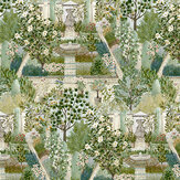 Panoramique Carpet Garden Mural - Paradis - Sanderson