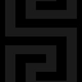 Geometric Maze Wallpaper - Onyx - by NextWall