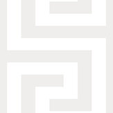 Geometric Maze Wallpaper - Pearl - by NextWall