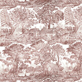 Highgrove Toile Fabric - Gritstone - by Sanderson