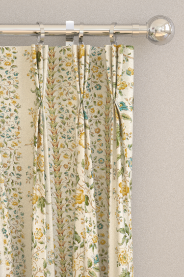 Rose Pergola Curtains - Parchment - by Sanderson. Click for more details and a description.