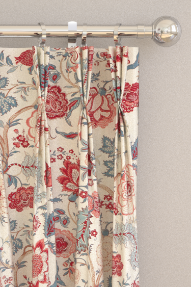 Cortinas Salisbury Jacobean - Rubia roja - de Sanderson. Haz clic para obtener más detalles y una descripción.