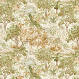 The Stumpery Fabric - Lichen - by Sanderson