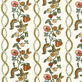 Kitchen Garden Embroidery Fabric - English Quince - by Sanderson