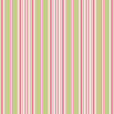 Garden Stripe Wallpaper - Rose - by The Design Archives. Click for more details and a description.