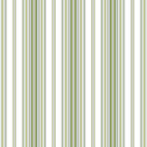 Garden Stripe Wallpaper - Celadon - by The Design Archives. Click for more details and a description.