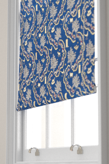 Wildflower Meadow Brocade Blind - Sapphire - by Sanderson. Click for more details and a description.