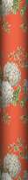 Heidi Wallpaper - Persimmon - by The Design Archives