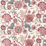 Tissu Salisbury Embroidery - Cramoisi - Sanderson