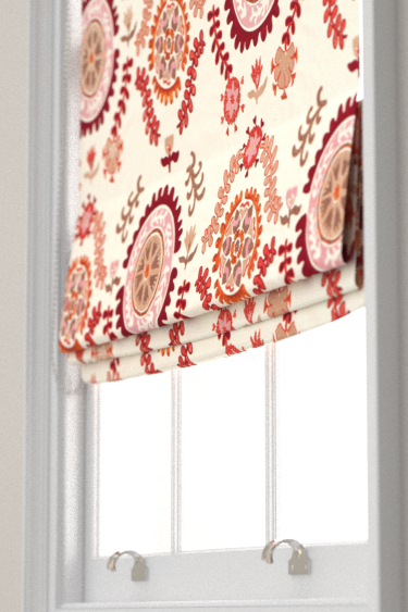 Annabel's Suzani Blind - Mulberry - by Sanderson. Click for more details and a description.