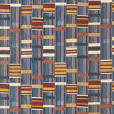 Ewe Cloth  Fabric - Russet/ Midnight - by Sanderson