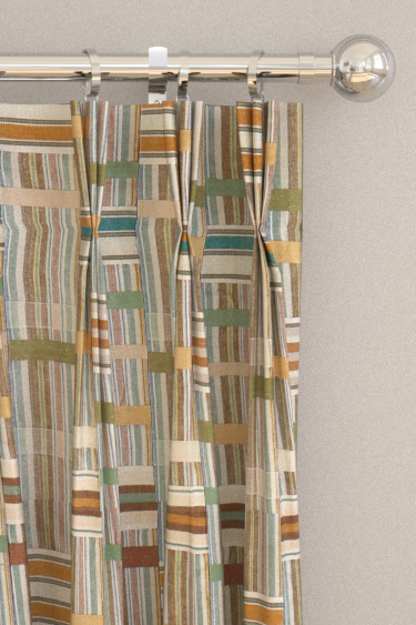 Ewe Cloth  Curtains - Lichen/ Fern - by Sanderson. Click for more details and a description.