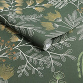 Richmond Wallpaper - Forest Green - by Superfresco Easy
