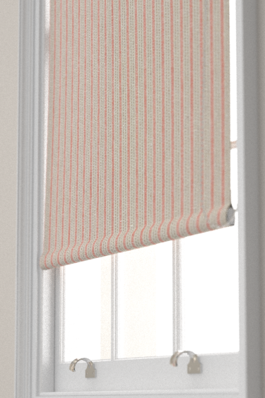 Tetbury Stripe Blind - Rose - by Sanderson. Click for more details and a description.
