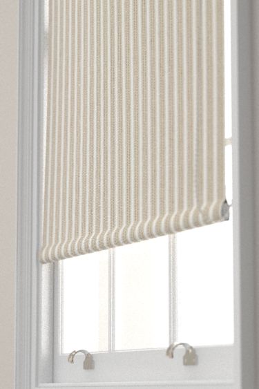 Tetbury Stripe Blind - Gritstone - by Sanderson. Click for more details and a description.