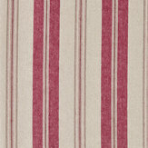 Highgrove Stripe Fabric - Madder - by Sanderson