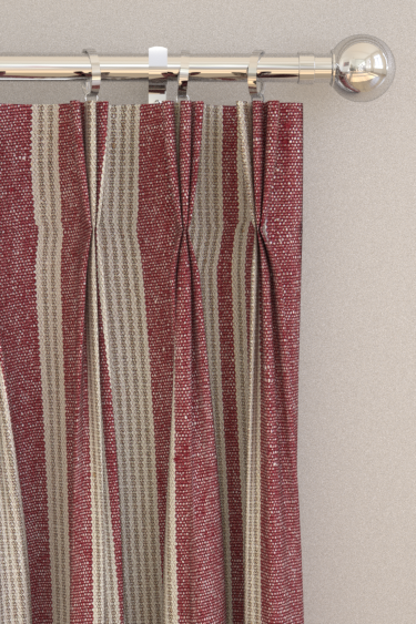 Cortinas Amberley Stripe - Rubia roja - de Sanderson. Haz clic para obtener más detalles y una descripción.