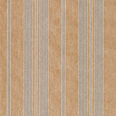 Amberley Stripe Fabric - Golden Knot - by Sanderson
