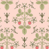 Strawberry Wallpaper - Chelsea Pink - by Cole & Son