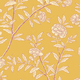 Roseberry Wallpaper - Marigold - by Cole & Son