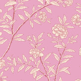 Roseberry Wallpaper - Fuchsia - by Cole & Son