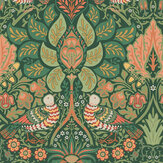 Dove & Rose Wallpaper - Woodland - by William Morris at Home