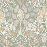 Dove & Rose Wallpaper - Spring Garden - by William Morris at Home