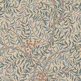 Simon Wallpaper - Misty Blue - by Sandberg. Click for more details and a description.