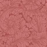 Acanthus Wallpaper - Stately Home Red - by Cole & Son