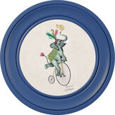 Elliot 44cm Cobalt Frame Art - Chalk White - by Brand McKenzie. Click for more details and a description.