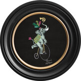 Elliot 44cm Ebony Frame Art - Charcoal Black - by Brand McKenzie