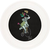 Elliot 44cm Ivory Frame Art - Charcoal Black - by Brand McKenzie