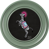 Kiki 44cm Alpine Frame Art - Charcoal Black - by Brand McKenzie