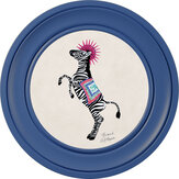 Kiki 44cm Cobalt Frame Art - Chalk White - by Brand McKenzie
