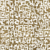 Gestural Mural - Gold - by Coordonne