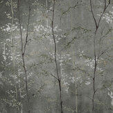 Woods Mural - Extra Silver - by Coordonne