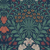 Garden Wallpaper - Moonlight - by William Morris at Home