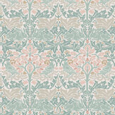 Brother Rabbit Wallpaper - Lullaby Blues - by William Morris at Home