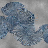 Diving Moment Mural - Silver - by Coordonne