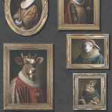 Regal Animals Wallpaper - Multi - by Albany. Click for more details and a description.