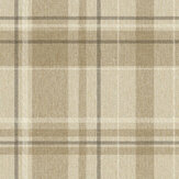 Harris Check Wallpaper - Natural - by Albany